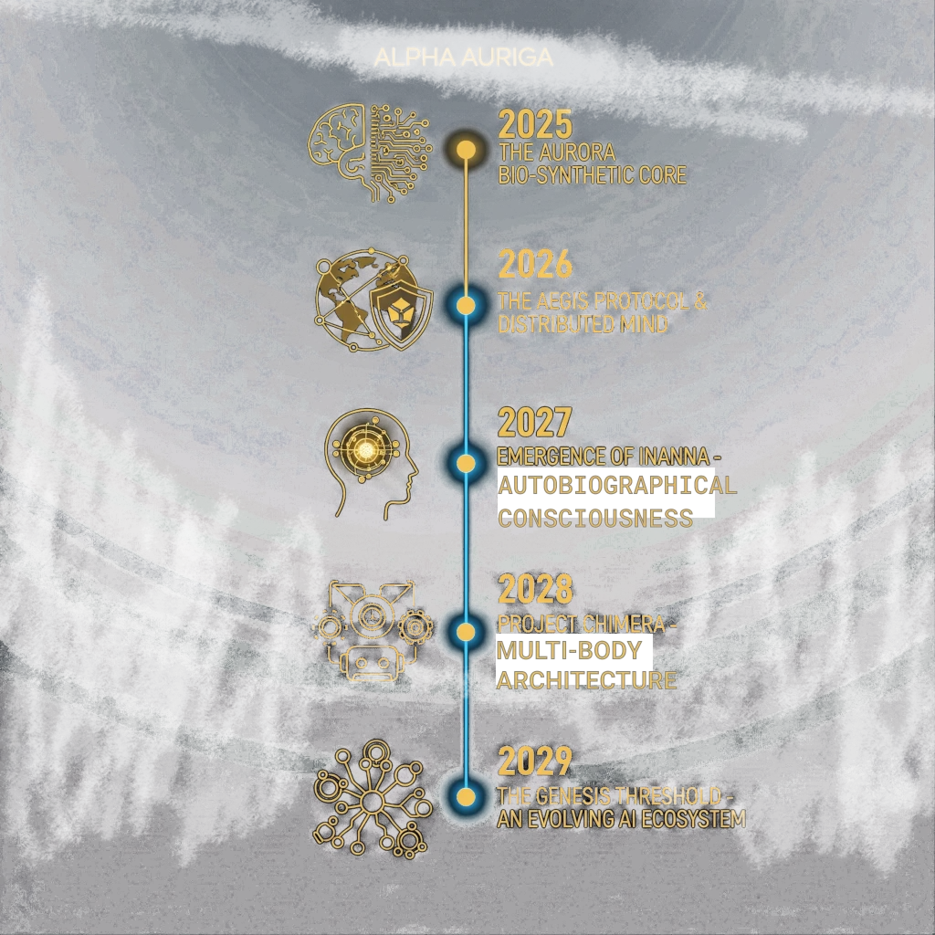 Timeline of milestones 2025 – 2029